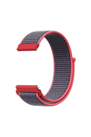 Ekılıf - Samsung Watch 46mm 22mm Uyumlu - Kordon Hasır Kordon - Krd-03 - No3 - T13621