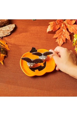 Karaca Halloween Pumpkin Tatlı Tabağı Turuncu