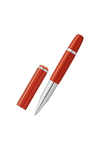 Montblanc Heritage Rouge Et Noir Baby Özel Seri Mercan Renkli Rol Mercan