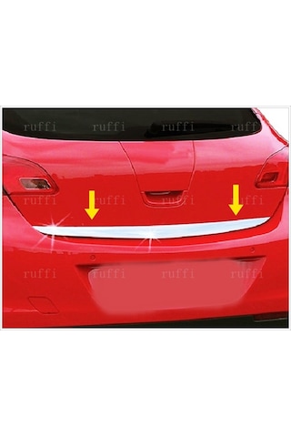 Opel Astra J Hb Krom Bagaj Alt Çıta 2009-2015 Paslanmaz Çelik N11.5793