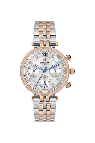 Qt144t-10sr Hislon Kol Saati 35 Mm / Gümüş-rose Gri
