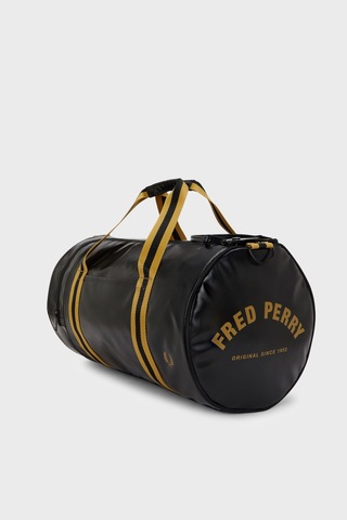 Fred Perry Ayarlanabilir Omuz Askılı Spor Çanta Unisex Çanta L3352 774 Siyah-gold