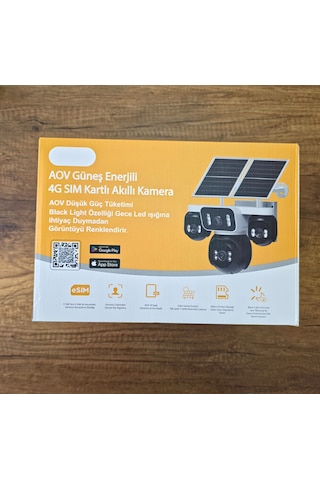 X5tech 44gz Güvenlik Kamerası-güneş Panelli Solar Kamera
