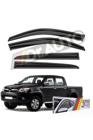 Toyota Hilux 2006-2015 Arası Cam Rüzgarlığı 4'lü