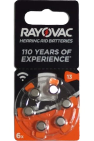 Rayovac Extra 13 Numara İşitme Cihaz Pili 6'lı