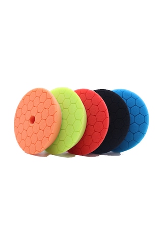 Fosenze 6 Parça Sünger Polisaj Pedi Seti - 150mm Cila Ve Parlatma İçin Premium Kalite