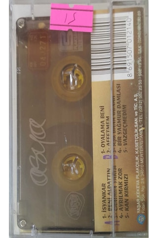 Plak Değildir Kaset Tir Asya Kaset