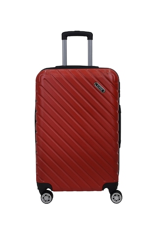 Elatae Orta Boy Valiz Kırmızı Pro Abs 1001 Kırmızı