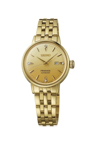 Seiko Presage Sre018j1 Cocktail Time Otomatik Kadın Kol Saati Altın