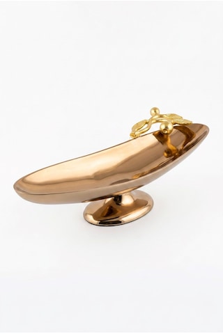 Leaf Rose Gold Ayaklı Gondol