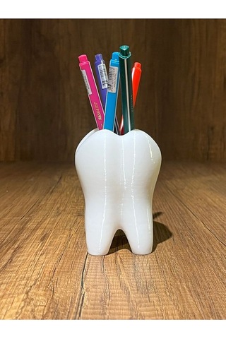 Diş Kalemlik, Diş Hekimi Kalemlik Beyaz