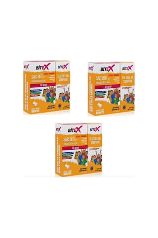 Bitex Bit Spreyi 100 ML + Tto Şampuan + Metal Tarak 3 Paket
