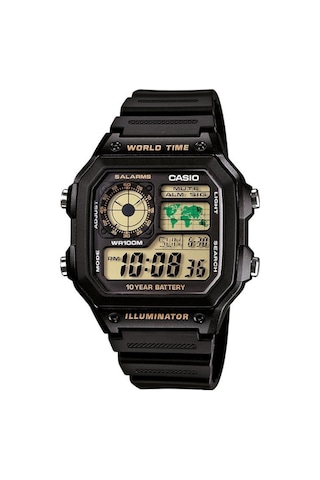 Casio AE-1200WH-1BVDF Erkek Kol Saati Casio AE-1200WH-1BVDF Erkek Kol Saati