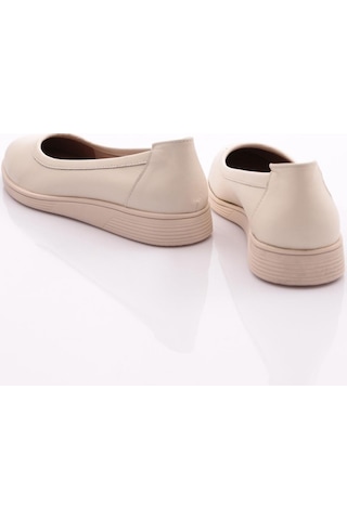 Dgn 24038 Kadin Deri Babet 24038-2-R0466 Ekru