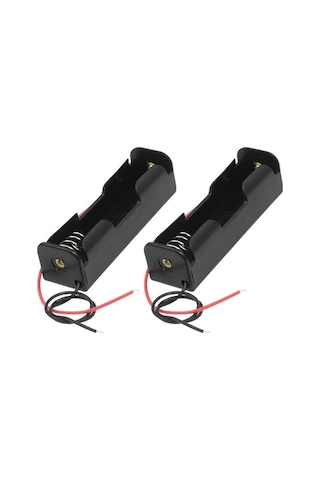 Zenithdeals 12 Adet 3,7 V 18650 Pil Tutucu, Plastik Pil Kutusu