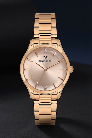 Daniel Klein Dk.6.10925.7 Modern Rose Gold Serenity Steel Band Kristal Cam Detaylı Elegance Kadın Kol Saati Rose Gold