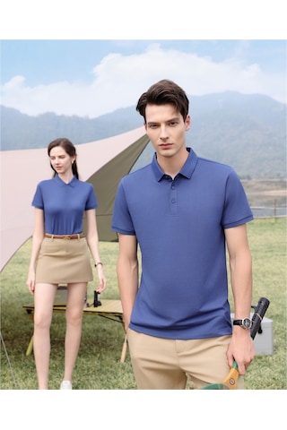 New Performance Premium Polo T-shirt %55,5 Polyester %40,9 Pamuk %3,6 Dut İpeği Kot Mavisi