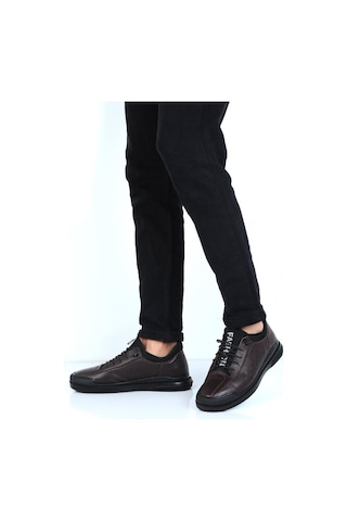 Tardelli 3747 Kahve Kauçuk Deri Erkek Casual Ayakkabı 001