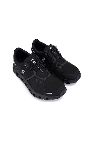 On Kadın Tekstil Siyah Sneakers & Spor Ayakkabı Cloud 6 Z Black/black Siyah