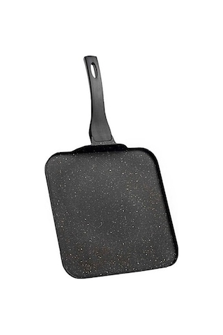 Eda Granit Kare Döküm Krep Tava 26 Cm Pankek Krep Omlet Sahan Tavası
