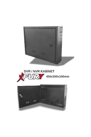 Fury Dvr/nvr Kabin Cctv Rack 1u 19 '' W 45 H 35 D 10