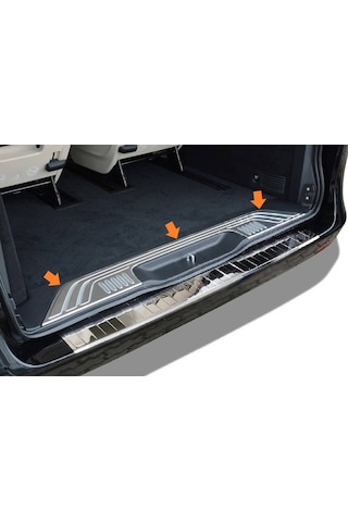 Bagaj İç Eşiği Krom Aksesuar Vito W447 Van 2014 Model İçin Uyumlu