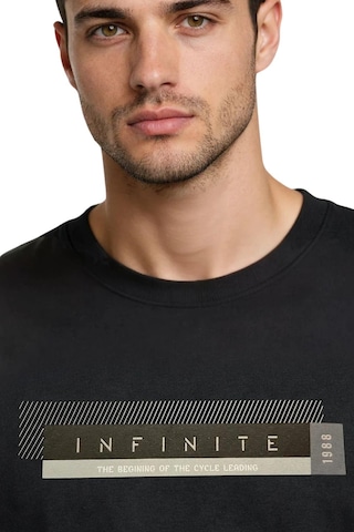 Arma Ar-ma Erkek Bisiklet Yaka Tişört Yazi Baskili Örme Kumaş Regular Fit %47 Modal %47 Pamuk %6 Likra 30/1 Penye Modal Full Likra Süprem Y31344473202 Siyah-s1
