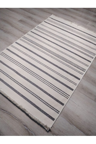 Eko Halı Mondo Kilim Md02 Silver Çift Taraflı Kilim 120X180 Cm