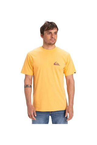 Quiksilver Ev Mini Logo Erkek T-shirt-6647 Sarı