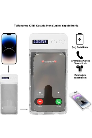 Telefon Kilit Kutusu, Hafif,şarjlı Öz-disiplin Zamanlayıcılı