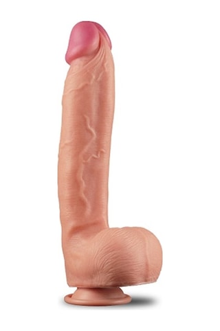 Lilitu Shop Yeni Nesil Çift Katmanlı 30,5 Cm Realistik Dev Dildo Penis