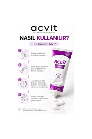 Acvit Tüy Dökücü Krem 150 ML