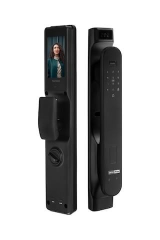 Emaks Prime Akıllı Kilit GALAXY20 Ultra, Yüz Tanıma, Wifi, Süreli Şifre, Kart, Parmak İzi -