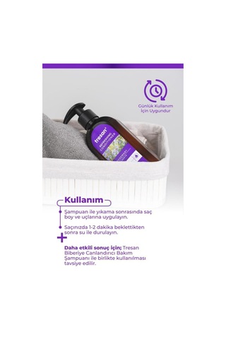 Tresan Biberiye Canlandırıcı Sülfatsız Bakım Saç Kremi 300 Ml