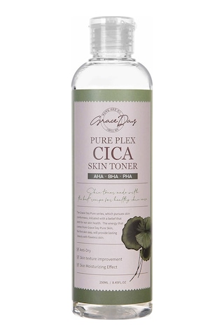 Grace Day Hassas Ciltler İçin Cica Kompleksi İçeren Nemlendirici Tonik Pure Plex Cica Skin Toner