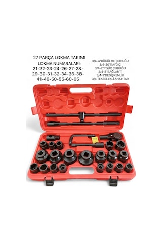 Melzohome 27 Parça Lokma Takımı