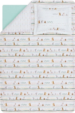 Yataş Mini Nutta Bebek Ranforce %100 Pamuk Nevresim Takımı - Adaçayı