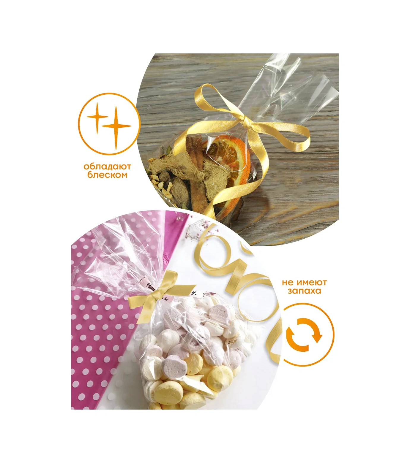 Make&pack Bahçe İçin Şekerlemelerin Şeffaf Hediye Paketi 15x20 100 Adet 265840577