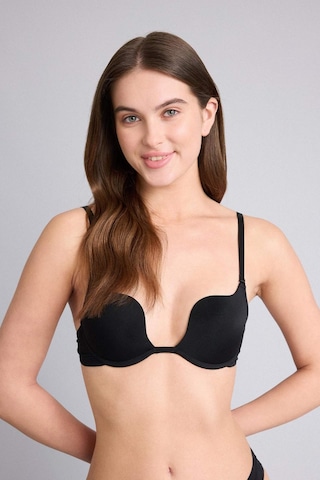 Defacto Kaplı Yarım Dolgulu Balenli Bra D0812ax26spbk81 Siyah-bk81