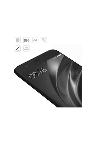 Xiaomi Mi Note 3 Davin 5D Cam Ekran Koruyucu Siyah