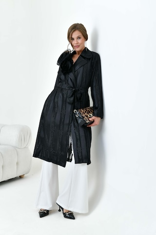 Ftz Women Kadın Abaya Kap Siyah 30864-siyah Siyah