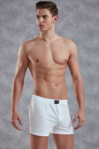 Doreanse Erkek Pamuk Battal Boy Düğmeli Normal Paça Boxer 1511P