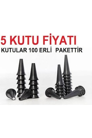 Otoskop Spekülümü (Otoskop Ucu) - Heine Ve Riester No:3 500 Adet