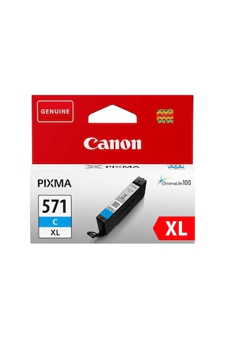 Canon Clı - 571c Xl Mavi Yüksek Kapasiteli  Mürekkep Kartuş 0332c001aa
