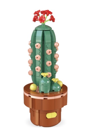 Building Block Flower 192 Parça Kaktüs Nhr Oyuncak