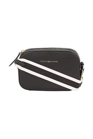 Tommy Hilfiger Th Logotape Camera Bag-8326 Black