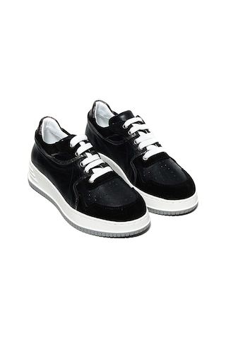 Bestello Bağcıklı Termoplastik Sneaker 101-232119-15 Kadın Ayakkabı Siyah