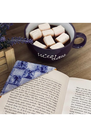 Deri Ayraçlar, Okuma Severler İçin 4 Parça Köşe Sayfa Ayraçları,