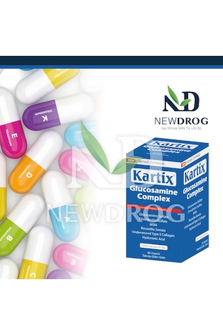 Kartix Glucosamine Complex 90 Kapsül
