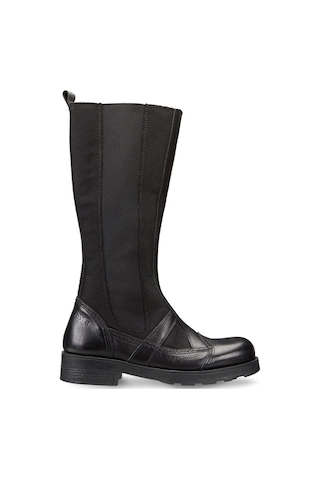 Çizme Kadın Oxw002600 Oxs Frank 0026 Boot D Nylon/leather Black Siyah